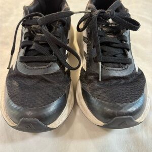 Adidas Kids Running Shoes Black White Size 13K IF9784 Lightweight Sneakers